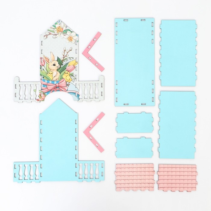 Чайный домик &laquo;Пасха&raquo;, 20 х 20 х 8,6 см.