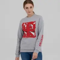 Толстовка &laquo;Ногиотушей&raquo;, серый меланж, размер L