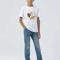 Футболка детская &laquo;Обними кота&raquo;, белая, на рост 130-140 см (10 лет)