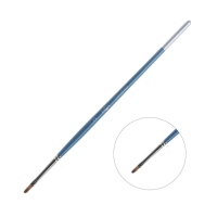 Кисть синтетика, плоская №2, "Гамма" Кисть синтетика, плоская №2, "Гамма"