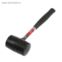 Киянка ЛОМ, металлическая обрезиненная рукоятка, черная резина, 300 г Киянка ЛОМ, металлическая обрезиненная рукоятка, черная резина, 300 г