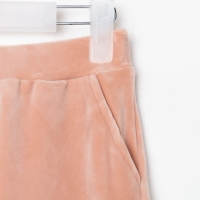 Костюм детский (толстовка, брюки) KAFTAN "Basic line" р.34 (122-128), пудра Костюм детский (толстовка, брюки) KAFTAN "Basic line" р.34 (122-128), пудра