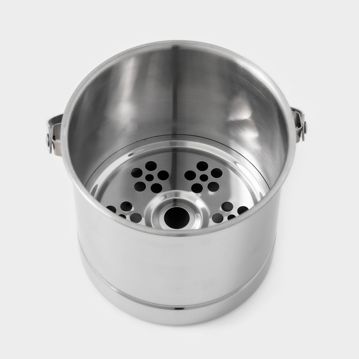 Ведро для льда из нержавеющей стали, 1,3 л, 14,5×12,5 см Ведро для льда из нержавеющей стали, 1,3 л, 14,5×12,5 см