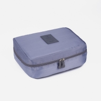 Косметичка на молнии, цвет серый Косметичка на молнии, цвет серый