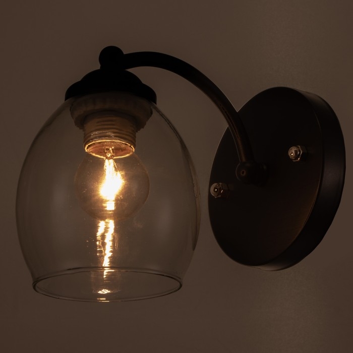 Бра 2073/1 E27 40Вт черный 17х13х20 см Бра 2073/1 E27 40Вт черный 17х13х20 см