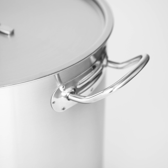 Кастрюля &laquo;Общепит&raquo;, 20 л, d=32 см, h=25 см, капсульное дно, индукция