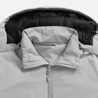 Куртка-парка унисекс Sfera, светло-серая, размер S