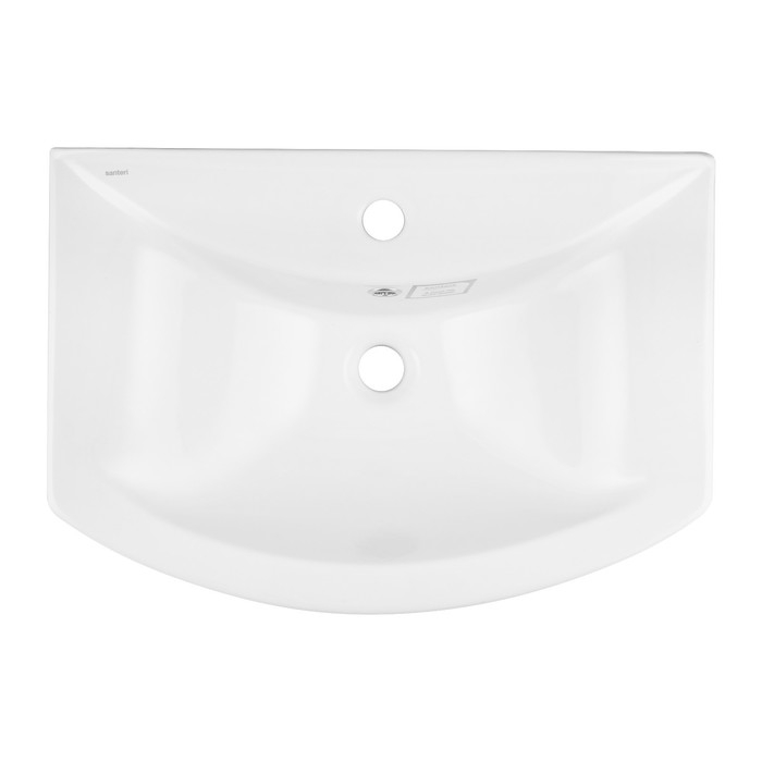 Комплект мебели для ванной: Тумба "Белла 60/2" + раковина "Грация", 60 х 43,3 х 82 см