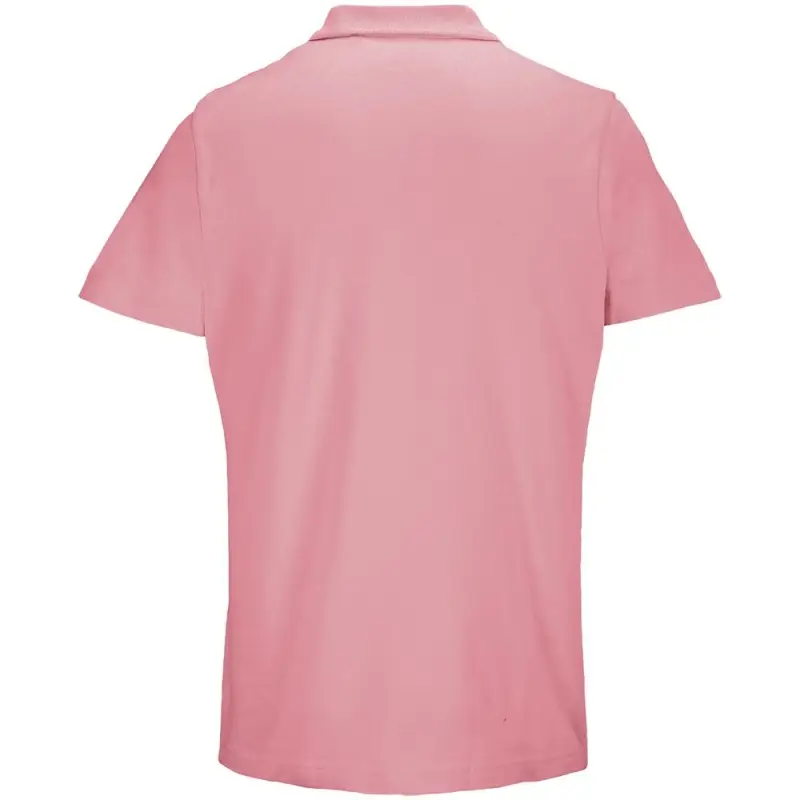 Рубашка поло унисекс Pulse, розовая (candy), размер S