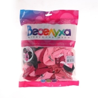 Шар латексный 12" «С ДР! Париж», пастель, 2-сторонний, набор 100 шт., МИКС Шар латексный 12" «С ДР! Париж», пастель, 2-сторонний, набор 100 шт., МИКС