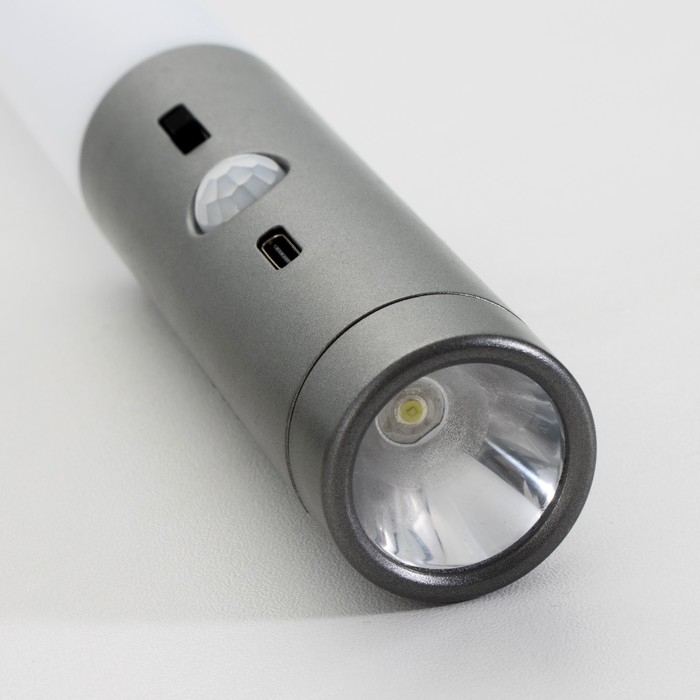 Бра с датчиком движения Бра с датчиком движения "Юник" LED 3000/7000K USB АКБ серебро 7х3х20 см