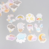 Наклейки для творчества "Погодные явления" тиснение серебро набор 48 шт 9х7х0,8 см Наклейки для творчества "Погодные явления" тиснение серебро набор 48 шт 9х7х0,8 см