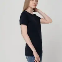 Футболка женская T-bolka Lady темно-синяя, размер XL