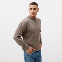 Джемпер мужской  MINAKU: Casual Collection цвет тауп, р-р 50