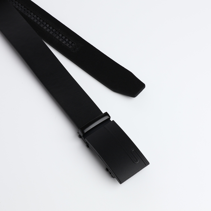 Ремень мужской, ширина 4 см, автомат, пряжка металл, цвет чёрный Ремень мужской, ширина 4 см, автомат, пряжка металл, цвет чёрный