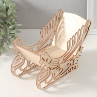 Шкатулка-сани "Узорчатые" 22х9,5х13 см (набор 5 деталей) Шкатулка-сани "Узорчатые" 22х9,5х13 см (набор 5 деталей)