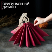 Салфетница деревянная &laquo;Рапунцель&raquo;, 25&times;15&times;13 см