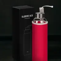 Бутылка для воды Sleeve Ace, красная