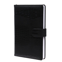 Ежедневник недатированный, обложка ПВХ, формат А5, 140 листов в клетку, на кнопке, рептилия, МИКС Ежедневник недатированный, обложка ПВХ, формат А5, 140 листов в клетку, на кнопке, рептилия, МИКС