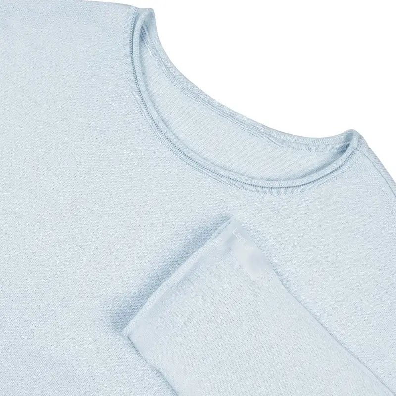 Лонгслив унисекс Siluetti Fuori, светло-голубой, размер S/M Лонгслив унисекс Siluetti Fuori, светло-голубой, размер S/M