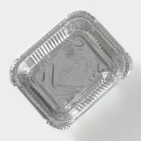 Набор форм из фольги для выпечки и запекания Доляна, 430 мл, 3 шт, 15&times;12&times;5 см