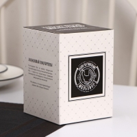 Подстаканник &laquo;Z&raquo;, d=72 мм, никелированный, с чернением