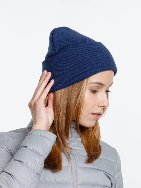 Шапка Urban Flow, темно-синий меланж Шапка Urban Flow, темно-синий меланж