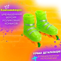 Пальчиковые роликовые коньки &laquo;Слалом&raquo;, цвета МИКС