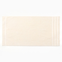 Набор полотенец в коробке Касадор 50х90см, 70х130см, молочный, махра 420г/м, хл100%