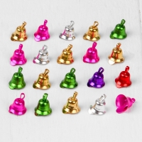 Колокольчик для рукоделия, набор 20 шт., размер 1 шт. &mdash; 1,1 см, цвет МИКС