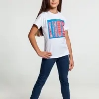 Футболка детская &laquo;Небоскребы&raquo;, белая, размер 7/8