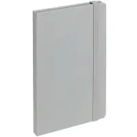 Блокнот Shall, в линейку, серый Блокнот Shall, в линейку, серый