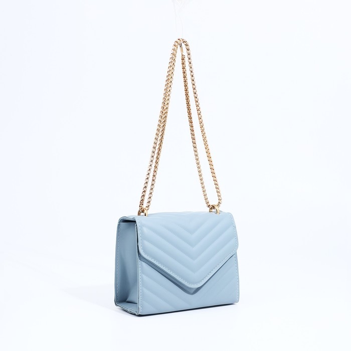 Сумка-мессенджер на магните, цвет голубой Сумка-мессенджер на магните, цвет голубой