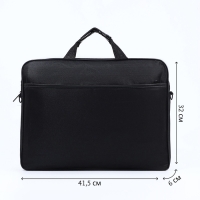 Сумка для ноутбука, цвет чёрный Сумка для ноутбука, цвет чёрный