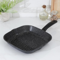 Сковорода-гриль квадратная Доляна, 26×26 см, антипригарное покрытие Сковорода-гриль квадратная Доляна, 26×26 см, антипригарное покрытие