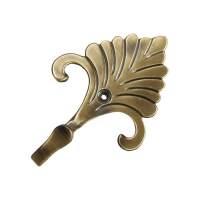 Крючок однорожковый для штор CAPPIO KC111, цвет бронза, 2 шт Крючок однорожковый для штор CAPPIO KC111, цвет бронза, 2 шт