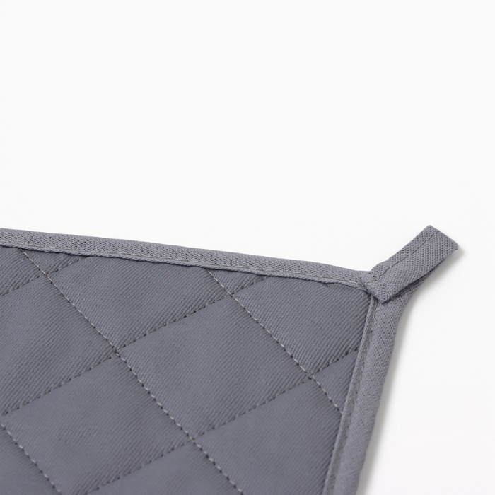 Набор кухонный Кролик прихватка 19х19см, полотенце вафля 35х60см