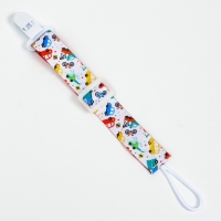 Держатель для соски - пустышки «Транспорт», на ленте Держатель для соски - пустышки «Транспорт», на ленте