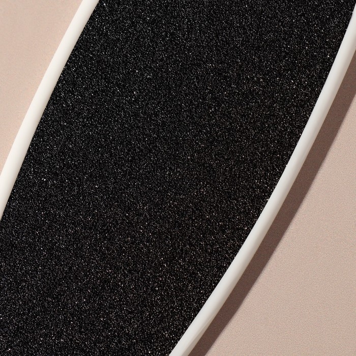 Тёрка для ног ZINGER, наждачная, двусторонняя, абразивность 100/180, 24 см, цвет белый, RA-13 Тёрка для ног ZINGER, наждачная, двусторонняя, абразивность 100/180, 24 см, цвет белый, RA-13