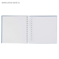Тетрадь-скетчбук, А5, 80 листов, на гребне, "Кеды", твёрдая обложка, блок 120 г/м&sup2;