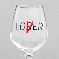 Бокал для вина "Lover" 350 мл Бокал для вина "Lover" 350 мл