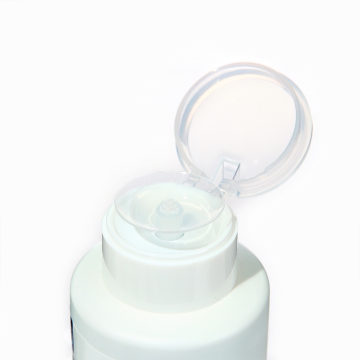 Жидкость для снятия лака "Чистая сила" без ацетона, с помпой, 200 мл