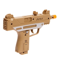 Автомат &laquo;УЗИ&raquo;, световые и звуковые эффекты, работает от батареек, МИКС