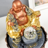 Фонтан "Хотей на монетах" h=30 см 30х21 см Фонтан "Хотей на монетах" h=30 см 30х21 см