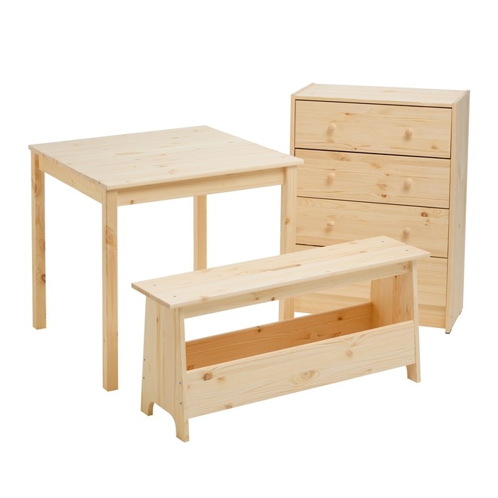 Комод TARVA 6, 151х92х40, Массив сосны Комод TARVA 6, 151х92х40, Массив сосны