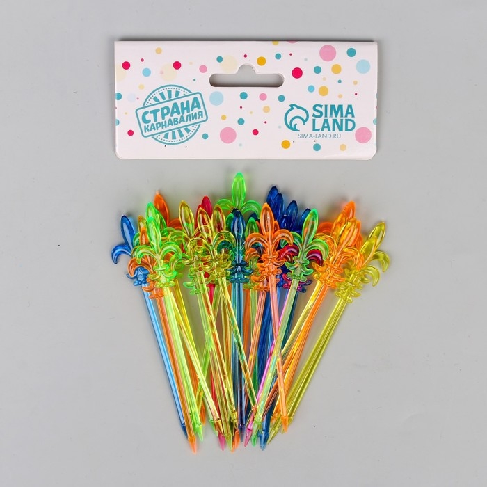 Шпажки для канапе &laquo;Лилия&raquo;, набор 50 шт.