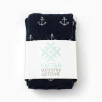 Колготки детские KAFTAN "Якоря" 92-98 см, синий Колготки детские KAFTAN "Якоря" 92-98 см, синий