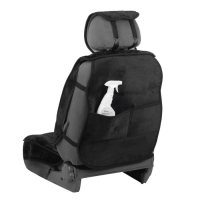 Накидки на сиденья Cartage, искусственный мех, чёрный, набор 6 шт Накидки на сиденья Cartage, искусственный мех, чёрный, набор 6 шт