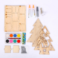 Набор для творчества «Новогодний ночник» из дерева Набор для творчества «Новогодний ночник» из дерева