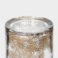 Стакан стеклянный Magistro &laquo;Золотой лист&raquo;, 400 мл, 8,5&times;10 см